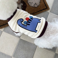 HKM-4331453 Cozy Cotton Pet Sweater for Cats in Giraffe, Dinosaur, Bear, and Tiger Designs