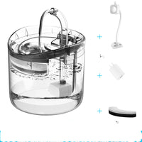 HKM-4332349 Automatic Pet Water Dispenser with 1.8L Capacity and Dual Flow Modes