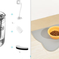 HKM-4332349 Automatic Pet Water Dispenser with 1.8L Capacity and Dual Flow Modes