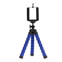 HKM-433235 Mini Flexible Octopus Tripod for Smartphones - Portable Adjustable Camera Holder with Clip Mount, Stabilizer, and Monopod
