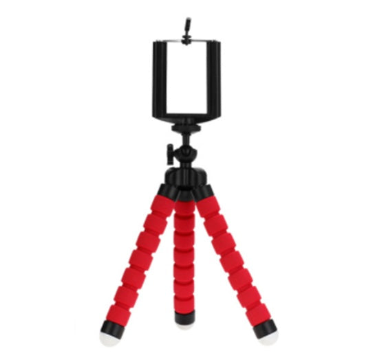 HKM-433235 Mini Flexible Octopus Tripod for Smartphones - Portable Adjustable Camera Holder with Clip Mount, Stabilizer, and Monopod
