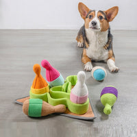 HKM-433299 Pet Puzzle Play Tibetan Food Sports Training Bowling Toys