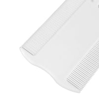 HKM-4333629 Double-Sided Flea Comb for Pets - Cat & Dog Face Comb with Dense Teeth for Easy Grooming
