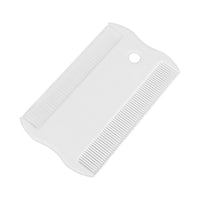 HKM-4333629 Double-Sided Flea Comb for Pets - Cat & Dog Face Comb with Dense Teeth for Easy Grooming