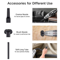 HKM-433363 Portable Handheld Rechargeable Car Vacuum Cleaner with 120W Power and Powerful Suction