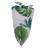 HKM-4333757 Pet Dog Saliva Towel with Floral Design - Cotton Material, Casual Style, Multiple Colors Available