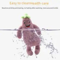 HKM-4335805 Soft Plush Squeaky Chew Toy for Medium to Large Dogs - Vegetable Design Pet Accessory