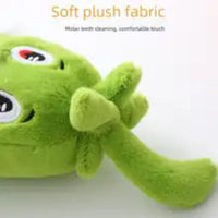 HKM-4335805 Soft Plush Squeaky Chew Toy for Medium to Large Dogs - Vegetable Design Pet Accessory