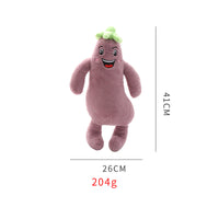 HKM-4335805 Soft Plush Squeaky Chew Toy for Medium to Large Dogs - Vegetable Design Pet Accessory