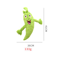 HKM-4335805 Soft Plush Squeaky Chew Toy for Medium to Large Dogs - Vegetable Design Pet Accessory