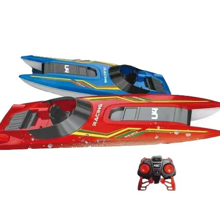 HKM-433683 High-Speed 1/14 Scale Remote Control Racing Boat, 15km/h - Perfect for Ages 5 and Up