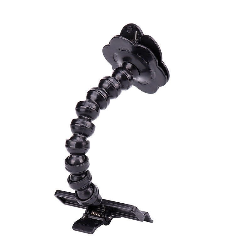 HKM-4336957 Pet Selfie Stick for Dogs – Eco-Friendly ABS, Versatile Clips, Compact Design, Black and White