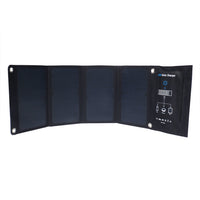 HKM-433747 Outdoor Waterproof Solar Power Bank with 4.8A Output and PET Laminated SUNPOWER Panel
