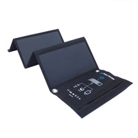 HKM-433747 Outdoor Waterproof Solar Power Bank with 4.8A Output and PET Laminated SUNPOWER Panel