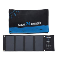 HKM-433747 Outdoor Waterproof Solar Power Bank with 4.8A Output and PET Laminated SUNPOWER Panel