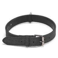 HKM-4338109 Adjustable Microfiber Leather Engraved Dog Collar - Multiple Colors Available
