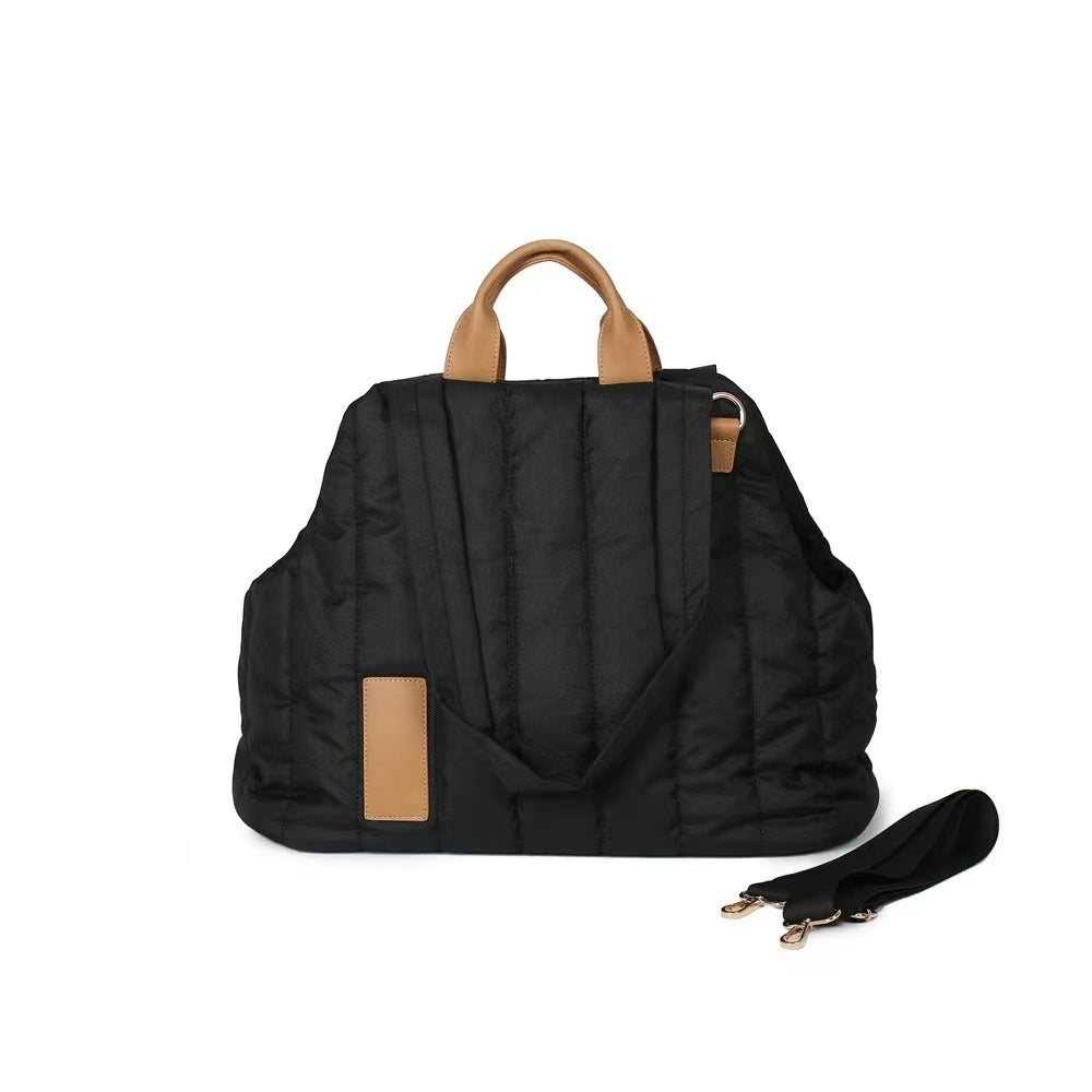 HKM-4338365 Handheld Pet Car Sofa Bag for Cats and Dogs, Soft Cotton-Filled Travel Carrier, Solid Color 46*25*35CM