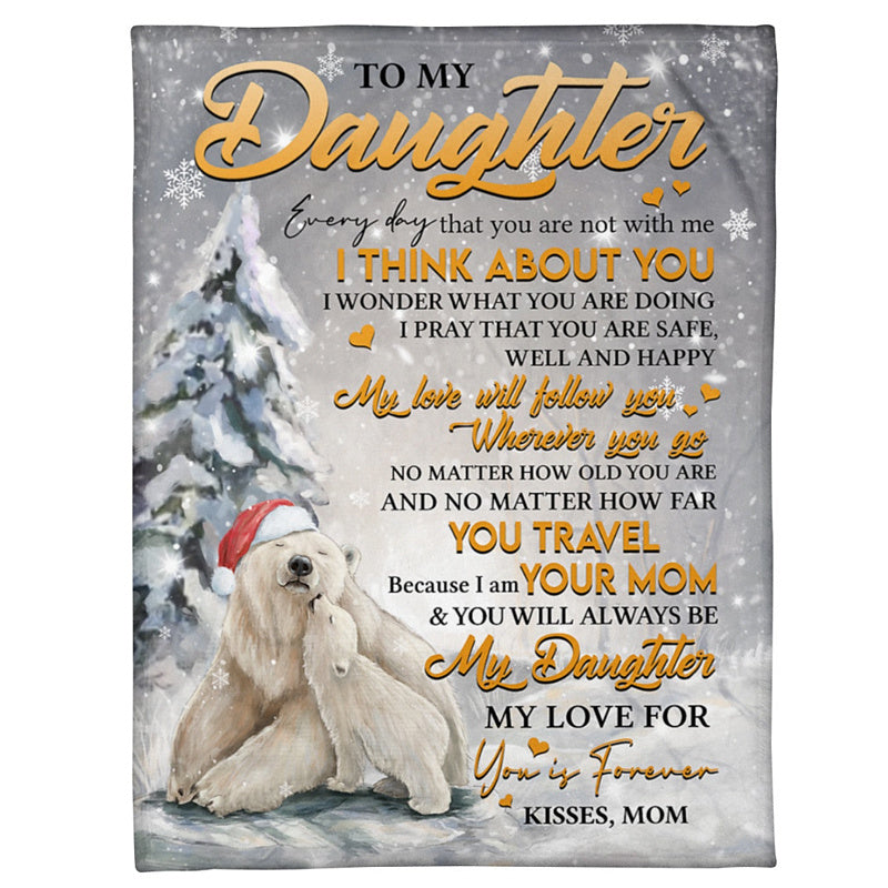 HKM-434003 Cozy Cartoon Flannel Blanket for All Seasons - Soft Polyester Material