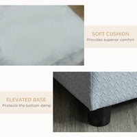 HKM-4340541 Luxury Dog Sofa with Hidden Storage for Small Pets