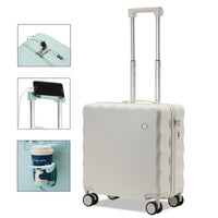 HKM-434067 Kids Trolley Bag with Phone Holder – Lightweight Spinner Luggage for Travel