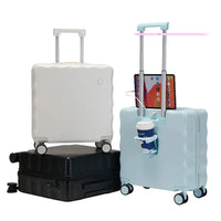 HKM-434067 Kids Trolley Bag with Phone Holder – Lightweight Spinner Luggage for Travel