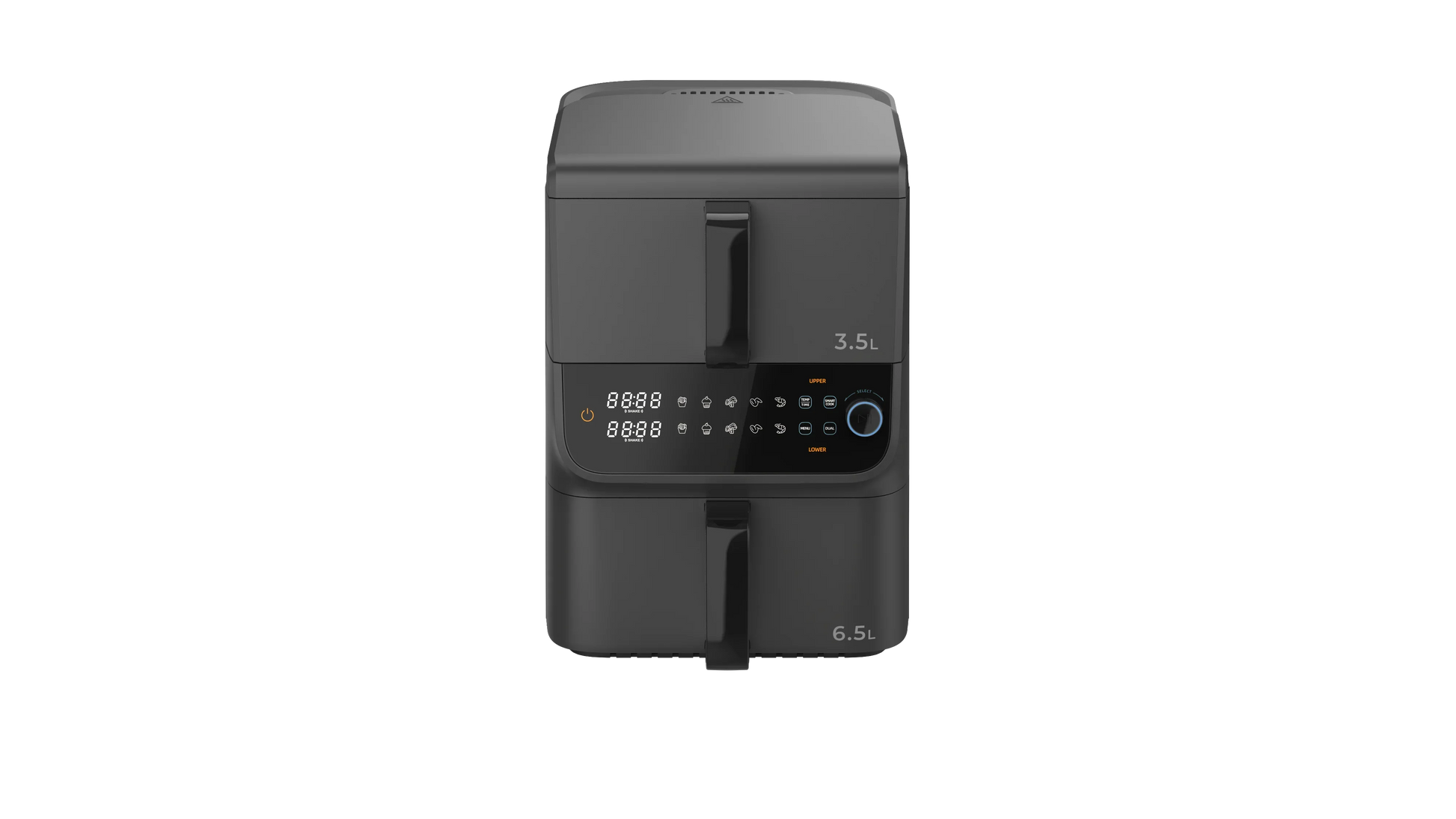 HKM-434259 10L Dual Core Air Fryer with Digital Control, Oil-Free Cooking for Home Use