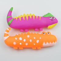 HKM-434323 Little Lizard Molar Teeth Vinyl Dog Toy for Dental Health and Vocal Play