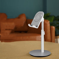 HKM-434387 Adjustable Metal Tablet and Phone Holder for 3-11 Inch Devices