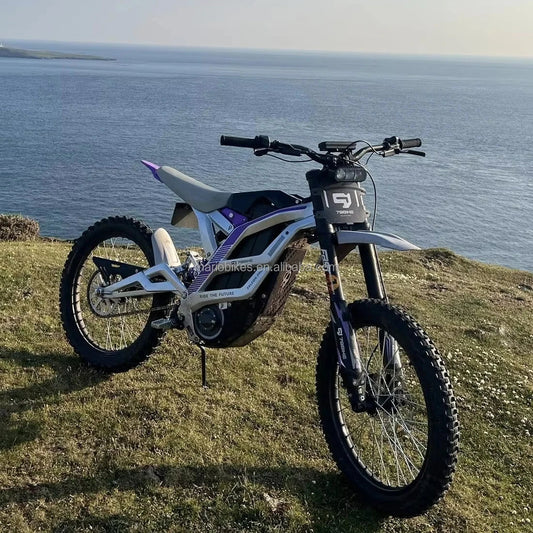HKM-434387 High-Performance Electric Dirt Bike 72V 8500W Mid Motor Off-Road Motorcycle, 80km/h Speed