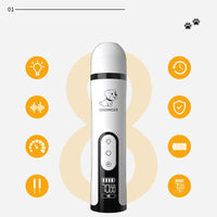 HKM-4345661 LED Electric Nail Clippers with Double Lamp and Rechargeable Battery, Model M5, 2000mAh