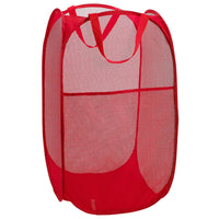 HKM-434579 Portable Pop-up Polyester Mesh Laundry Hamper for Kids - Multi-Colour Options