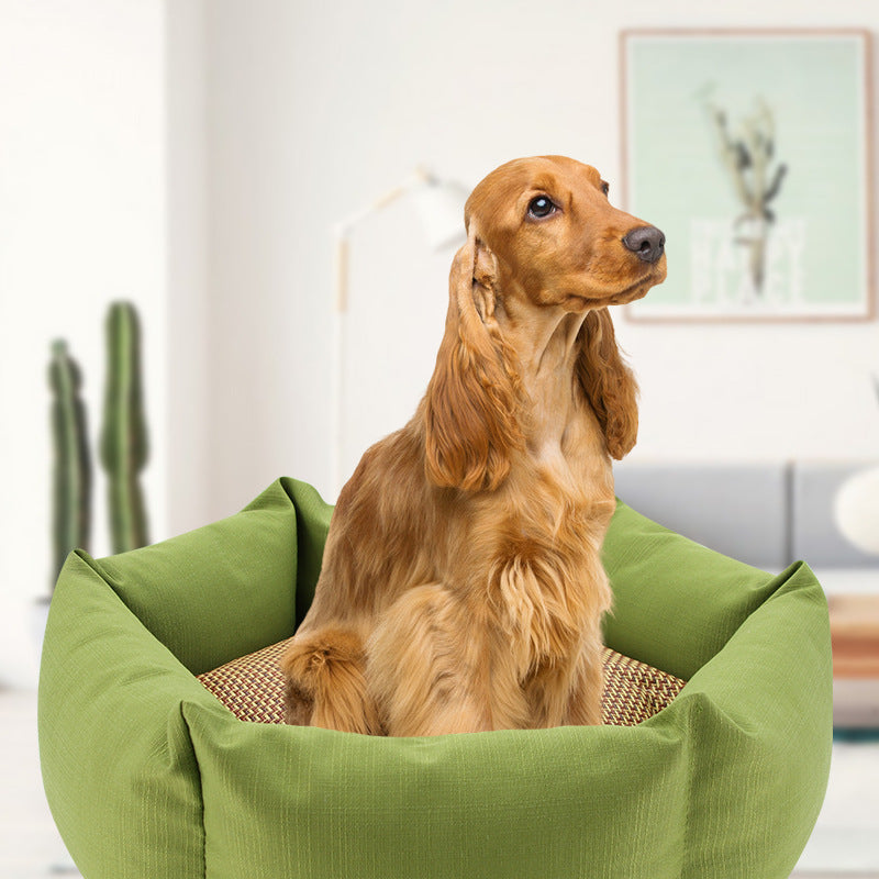 HKM-4345917 Cozy Cloth Dog Mattress - Multiple Sizes Available (S, M, L, XL)