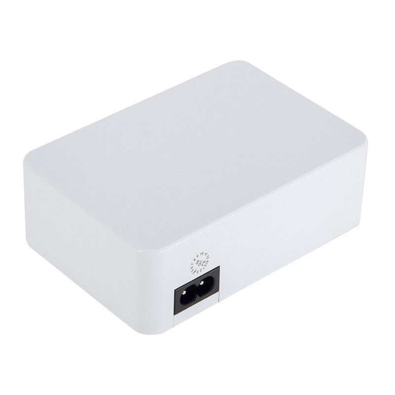 HKM-434707 5-Port USB Smart Quick Charge Charger with LCD Display and Automatic QC3.0 Recognition
