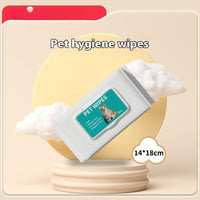 HKM-4347325 Cat Hygiene Disposable Cleaning Wipes - 10 Wipes per Pack