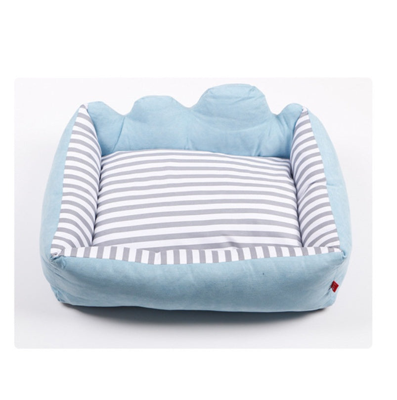 HKM-4347709 Cloud Nest Disassemblable Pet Bed for Easy Washing - Canvas & Cotton, Multiple Sizes Available