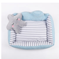HKM-4347709 Cloud Nest Disassemblable Pet Bed for Easy Washing - Canvas & Cotton, Multiple Sizes Available