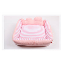 HKM-4347709 Cloud Nest Disassemblable Pet Bed for Easy Washing - Canvas & Cotton, Multiple Sizes Available