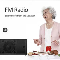 HKM-434835 Wireless Home Theater Sound Bar with FM, Bluetooth V5.0, and Multiple Connection Options