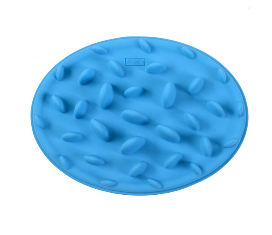 HKM-4348477 Silica Gel Dog Licking Plate Mold - 15x15cm, Easy to Clean and Maintain