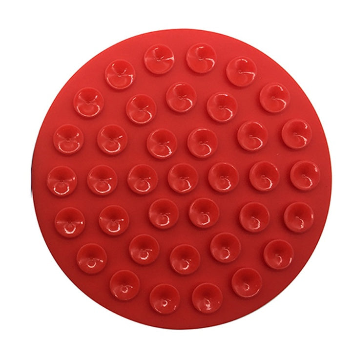 HKM-4348477 Silica Gel Dog Licking Plate Mold - 15x15cm, Easy to Clean and Maintain