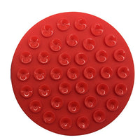 HKM-4348477 Silica Gel Dog Licking Plate Mold - 15x15cm, Easy to Clean and Maintain