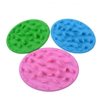 HKM-4348477 Silica Gel Dog Licking Plate Mold - 15x15cm, Easy to Clean and Maintain