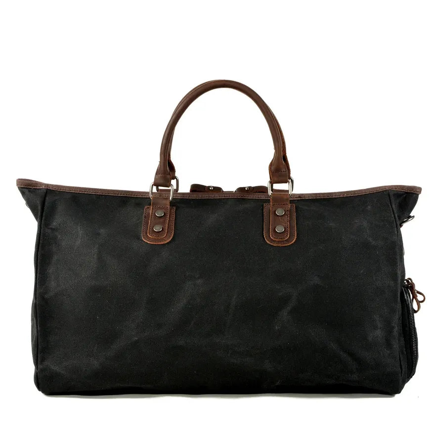 HKM-434899 Spacious Waterproof Canvas Travel Duffle Bag for Leisure and Everyday Use