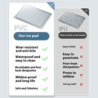 HKM-4349501 Cooling Gel Dog Mat for Summer Comfort - Various Sizes Available