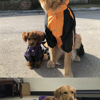 HKM-4351805 Waterproof Nylon Raincoat for Large Dogs - Sizes L-XS to L-XL
