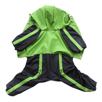 HKM-4351805 Waterproof Nylon Raincoat for Large Dogs - Sizes L-XS to L-XL