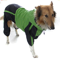 HKM-4351805 Waterproof Nylon Raincoat for Large Dogs - Sizes L-XS to L-XL