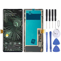 HKM-435219 Google Pixel 6 Pro G8VOU OLED LCD Touch Assembly with Frame, 700x920 Resolution