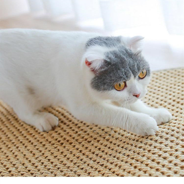 HKM-4353597 Large Anti-Scratch Sisal Cat Pad for Durable Furniture Protection