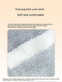 HKM-4353981 Cozy Polyester Brocade Coral Fleece Bath Towel for Dogs and Cats